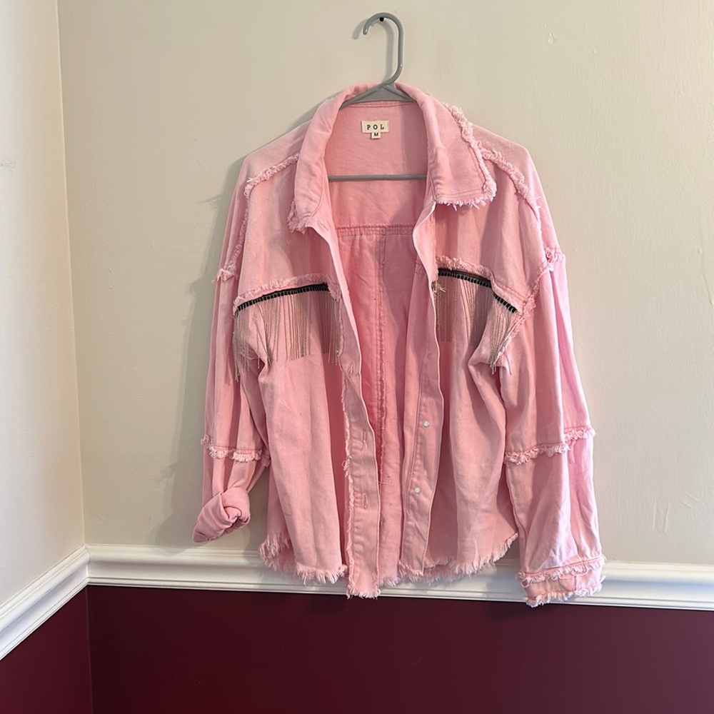 Pol fringe jacket